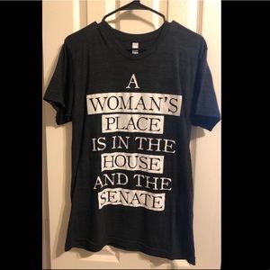 “A Woman’s Place is in the House and the Senate”